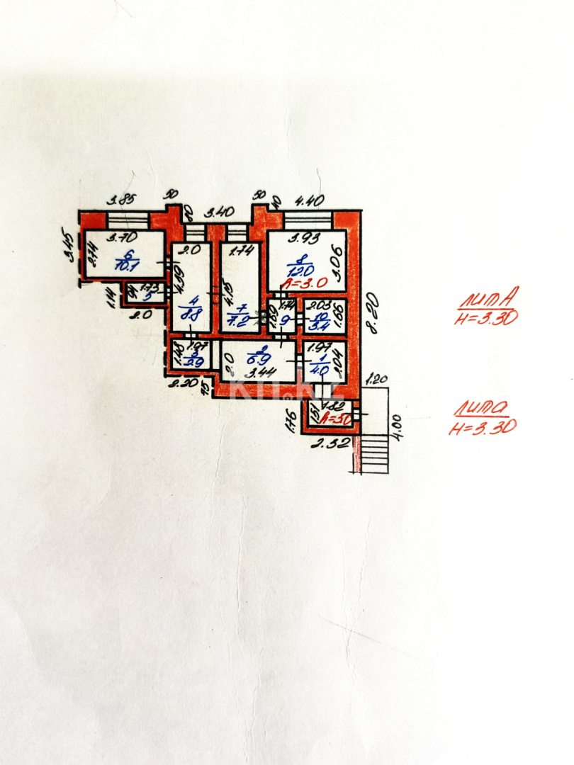 Продажа , 60 м², пр. Бухар-жырау, дом  96 - Продажа офисных и торговых помещений в Караганде фото 20 из 21