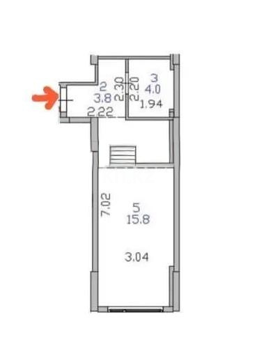 Продажа 1-комнатной квартиры, 29 м² в Астане - фото 4