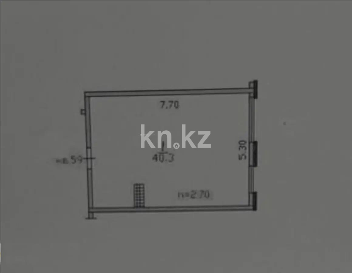 Продажа 1-комнатной квартиры, 40.3 м² в Алматы - фото 2