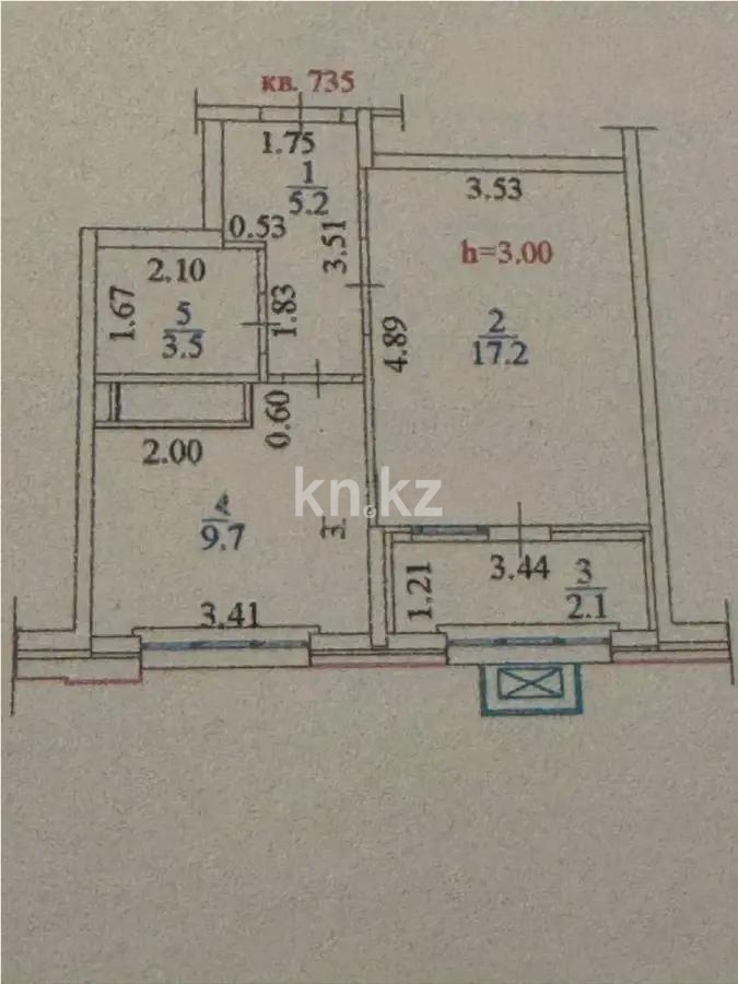 Продажа 1-комнатной квартиры, 37.7 м², ул. Утеген батыра, дом  11в - Продажа  однокомнатных квартир в новостройках Алматы фото 1 из 1