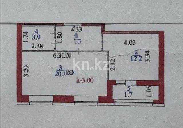 Продажа 2-комнатной квартиры, 44 м² - Продажа недвижимости в Астане - страница 4 фото 4 из 4