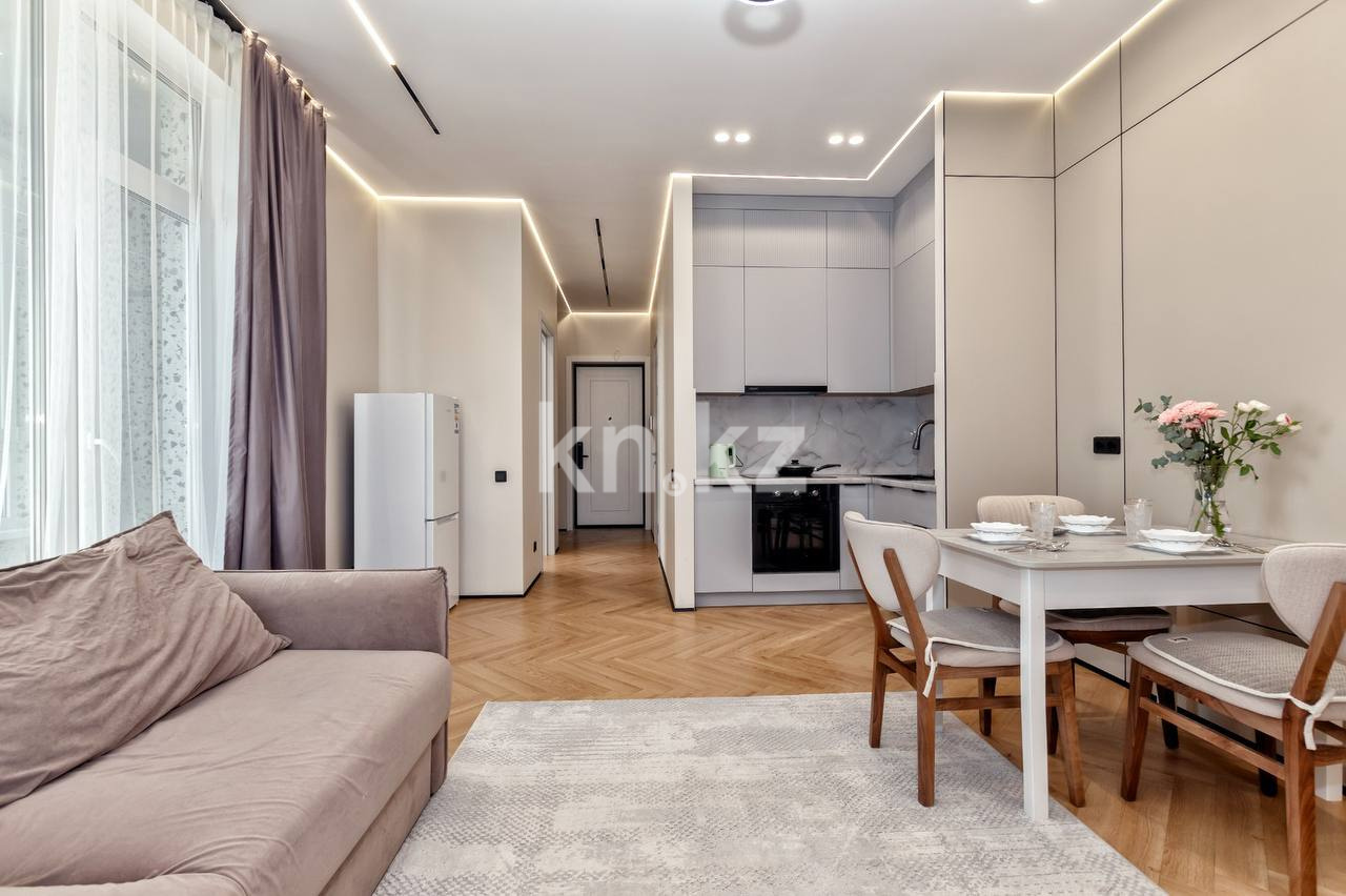 Аренда 2-комнатной квартиры посуточно, 60 м² - Аренда недвижимости в Астане фото 1 из 18