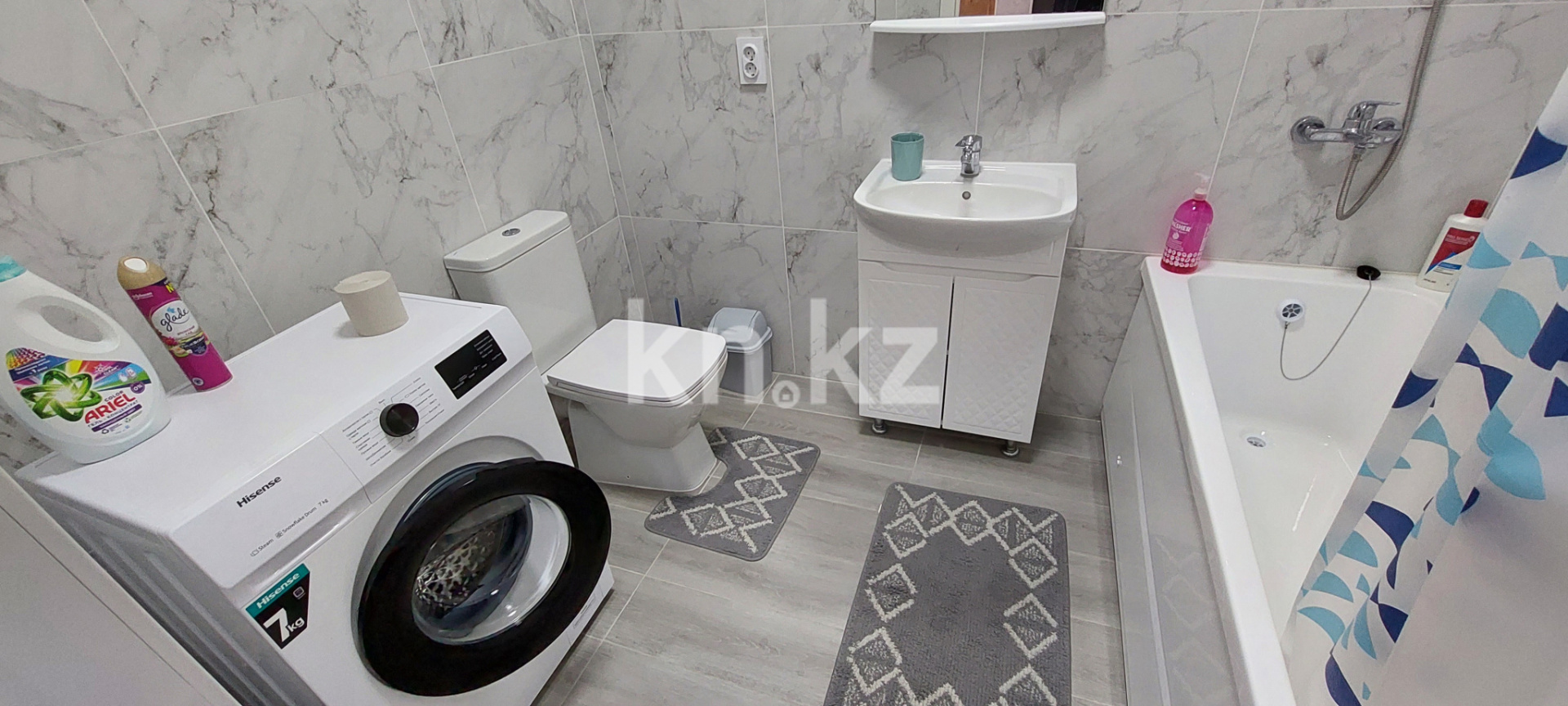 Аренда 1-комнатной квартиры, 48 м² - Аренда квартир помесячно в р-не Сарайшык Астаны фото 9 из 16