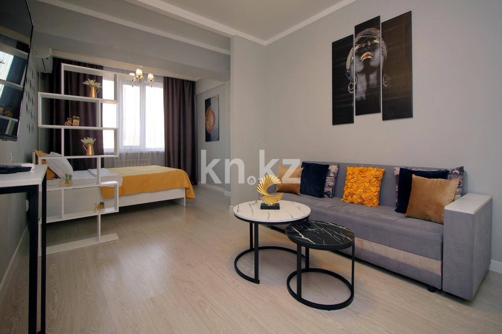 Аренда 1-комнатной квартиры посуточно, 40 м², ул. Тулебаева, дом  49/1 - ул. Гоголя - Аренда квартир посуточно в Алматы с фото фото 2 из 3