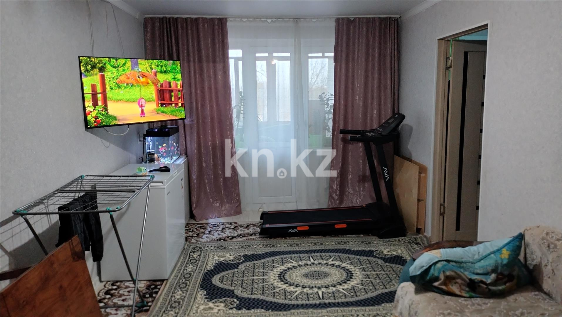 Продажа 3-комнатной квартиры, 57 м², мкр-н 12 в Караганде - фото 3