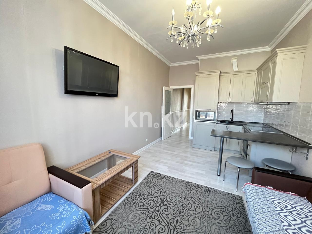 Аренда 2-комнатной квартиры, 45 м², ул. Гейдара Алиева, дом  10 - Аренда жилой и коммерческой недвижимости в Астане фото 1 из 15
