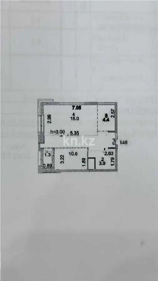 Продажа 2-комнатной квартиры, 40 м², ул. Шаймерденова, дом  4/1 - Продажа  двухкомнатных квартир в новостройках Астаны без посредников фото 5 из 5