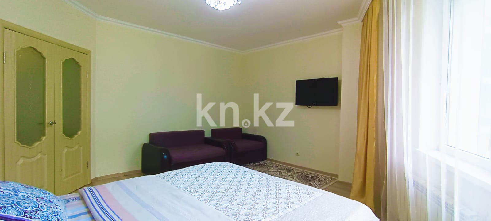Аренда 1-комнатной квартиры посуточно, 45 м², ул. Сарайшык, дом  5е - ул. Митченко - Аренда  однокомнатных квартир посуточно в Астане без посредников с фото фото 2 из 14