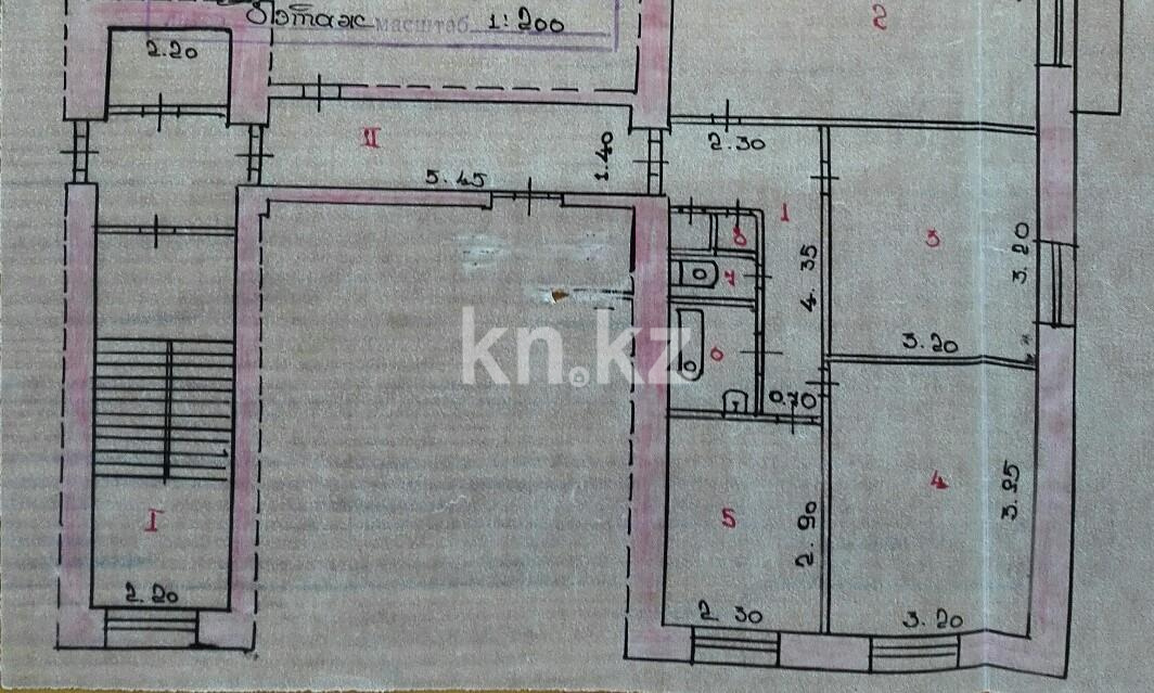 Продажа 3-комнатной квартиры, 60 м², ул. Ержанова, дом  17 - Продажа  трехкомнатных квартир в Караганде без посредников фото 6 из 10
