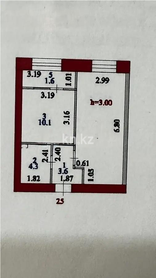 Продажа 1-комнатной квартиры, 39.15 м² - Продажа однокомнатных квартир от собственников в Астане - страница 18 фото 4 из 4