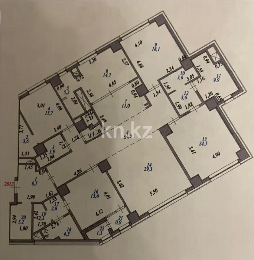 Продажа 5-комнатной квартиры, 212 м² в Астане - фото 9