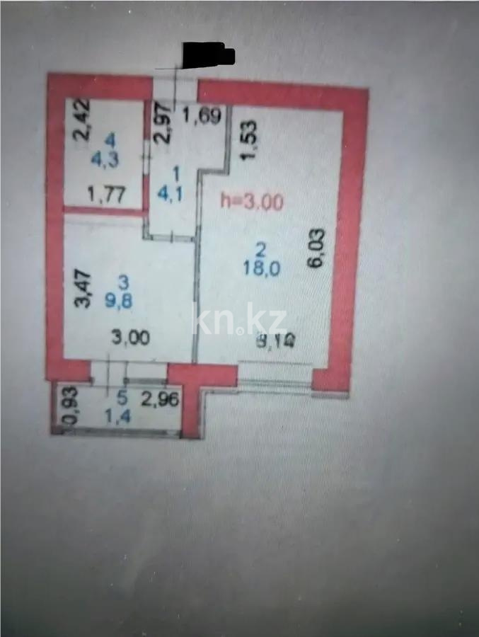 Продажа 1-комнатной квартиры, 38 м² в Астане - фото 5