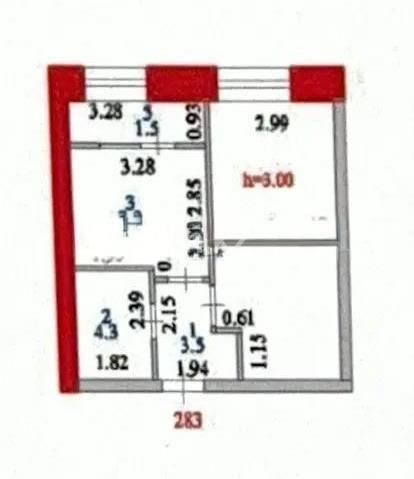 Продажа 1-комнатной квартиры, 35.9 м², ул. Е-15, дом  16 в Астане