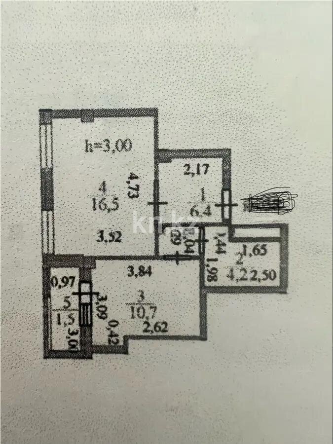 Продажа 1-комнатной квартиры, 39.3 м² в Астане - фото 9
