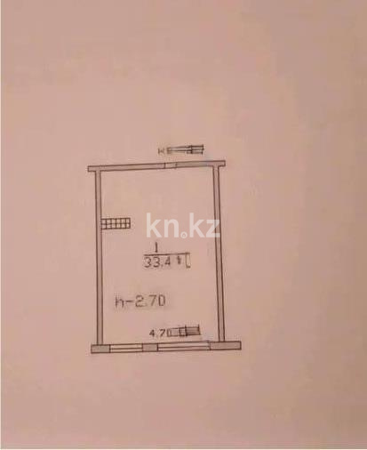 Продажа 1-комнатной квартиры, 34 м² - Продажа квартир в новостройках Алматы - страница 8 фото 1 из 1