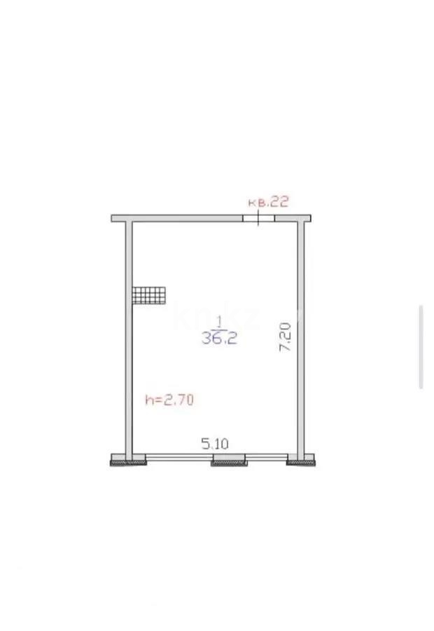 Продажа 1-комнатной квартиры, 37 м² - Недвижимость в Алматы - страница 3 фото 1 из 1