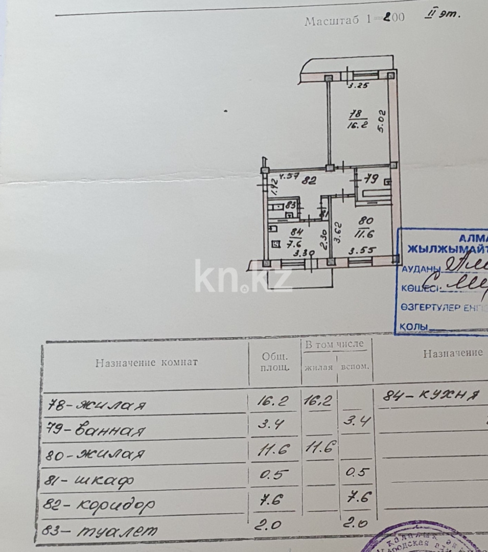 Продажа 2-комнатной квартиры, 30 м² - Продажа квартир в Кокшетау фото 16 из 24