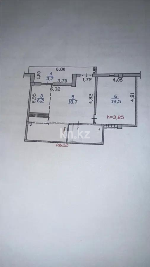 Продажа 2-комнатной квартиры, 61.46 м², ул. Салыкова, дом  40 - Продажа квартир в Алматы без посредников фото 1 из 1