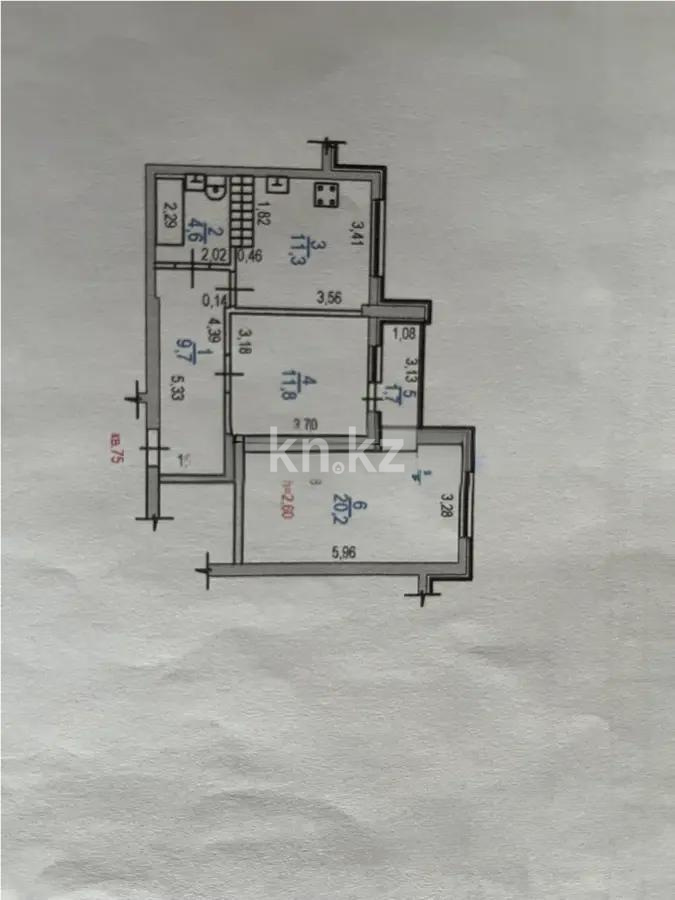 Продажа 2-комнатной квартиры, 63 м² в Алматы - фото 6