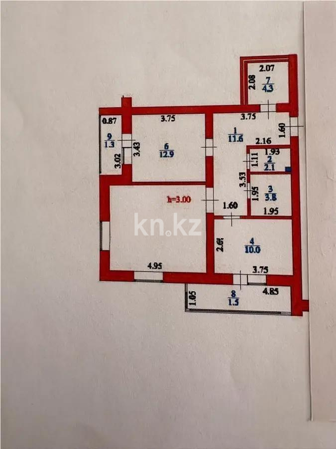 Продажа 2-комнатной квартиры, 69 м² в Астане - фото 6