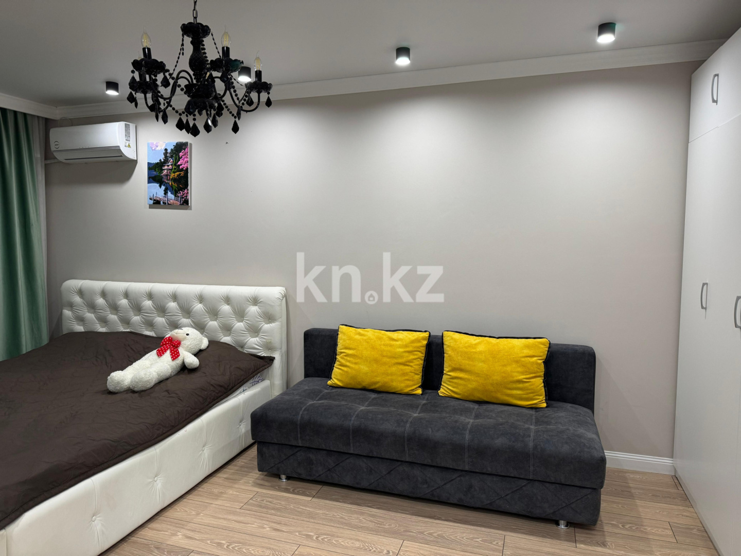 Аренда 1-комнатной квартиры, 36 м², ул. Хусейна бен Талала, дом  39 - Аренда  однокомнатных квартир помесячно в Астане фото 2 из 9