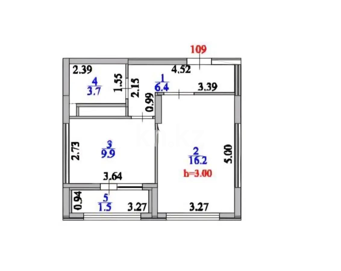 Продажа 1-комнатной квартиры, 37.7 м² в Астане - фото 3