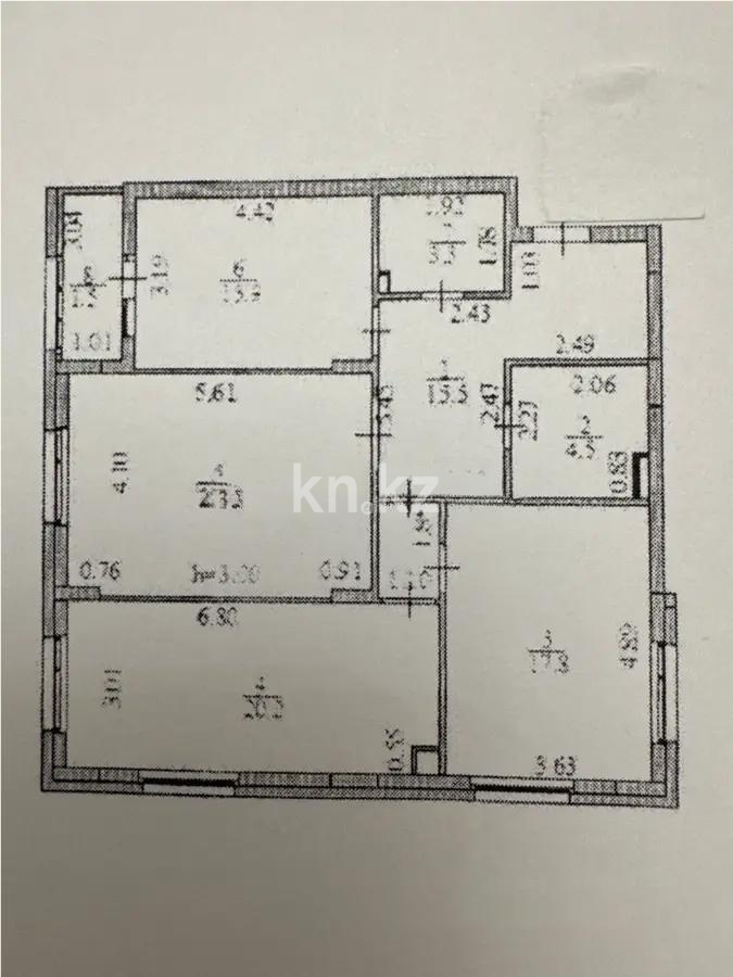 Продажа 3-комнатной квартиры, 99.4 м², ул. Керей, Жанибек хандар, дом  16 в Астане - фото 7
