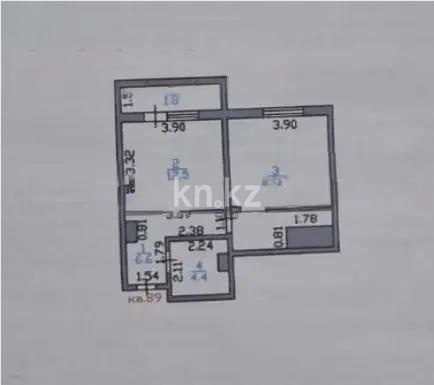 Продажа 1-комнатной квартиры, 44 м² - Продажа однокомнатных квартир в р-не Алматы Астаны фото 3 из 3