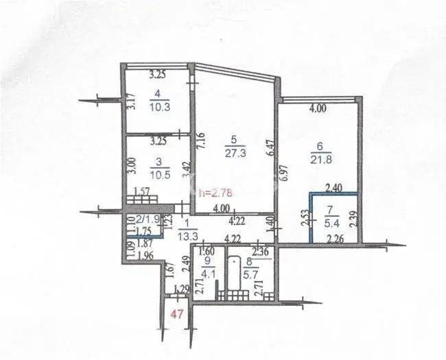 Продажа 3-комнатной квартиры, 100 м² в Алматы - фото 7