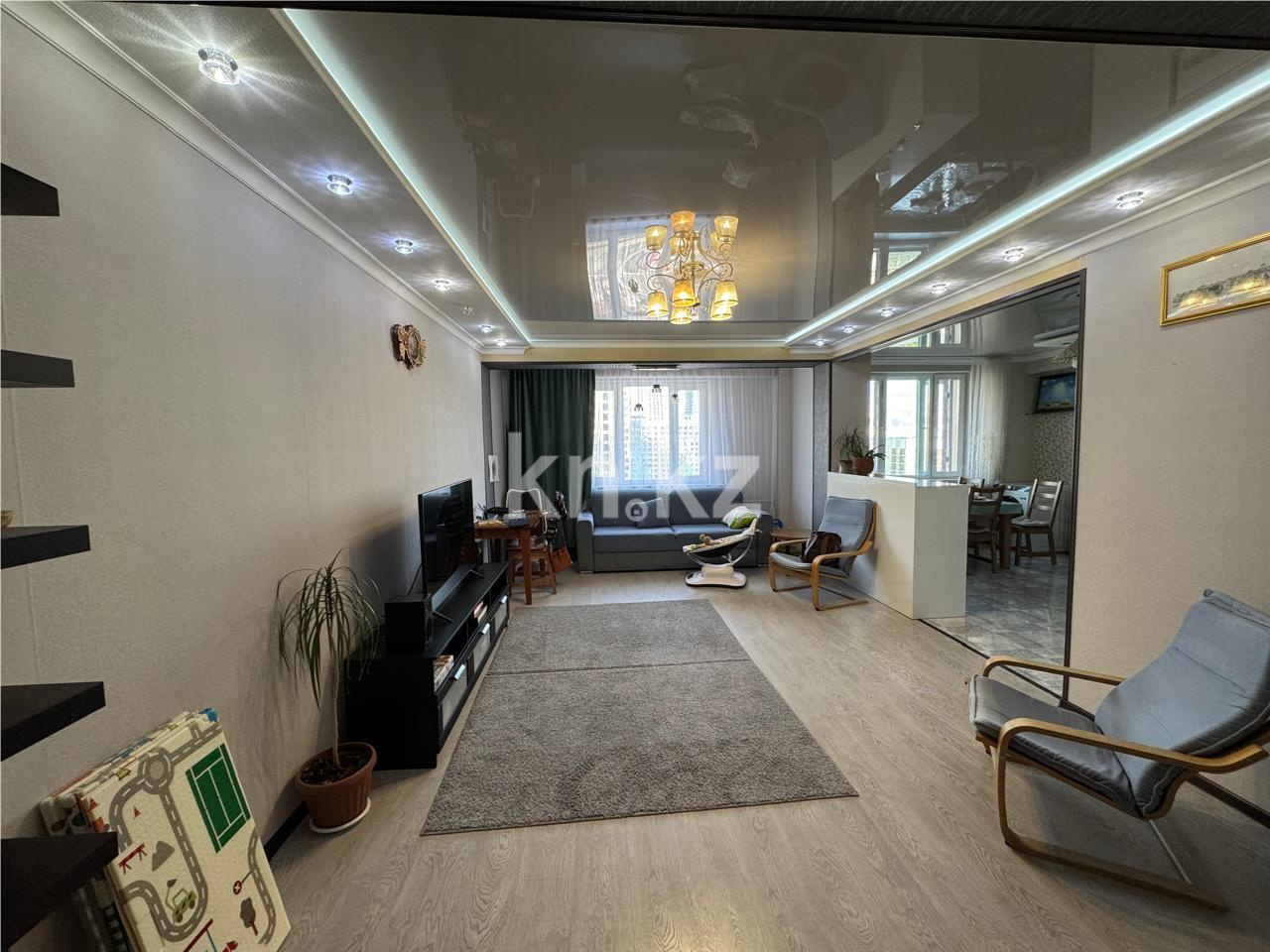 Продажа 3-комнатной квартиры, 92.5 м², ул. Сыганак - Продажа  трехкомнатных квартир в новостройках Астаны с фото фото 1 из 6