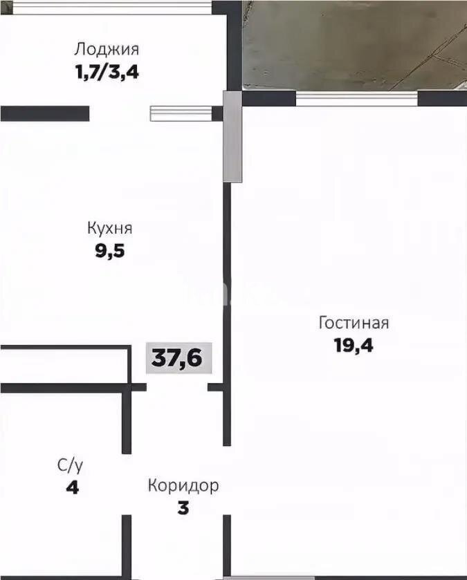 Продажа 1-комнатной квартиры, 38 м² в Астане