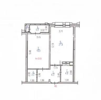 Продажа 2-комнатной квартиры, 57.9 м² - Продажа квартир в новостройках Алматы без посредников - страница 19 фото 1 из 1