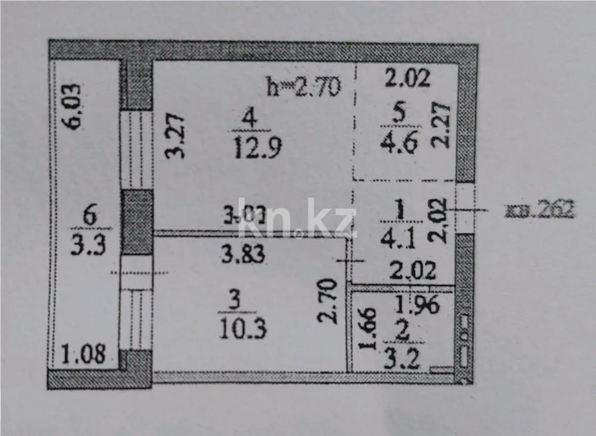 Продажа 2-комнатной квартиры, 40 м², ул. Болекпаева в Астане - фото 8
