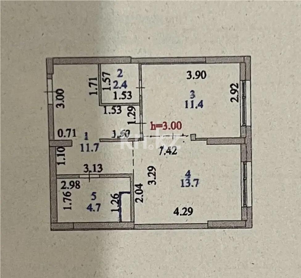 Продажа 1-комнатной квартиры, 44 м² в Астане - фото 5