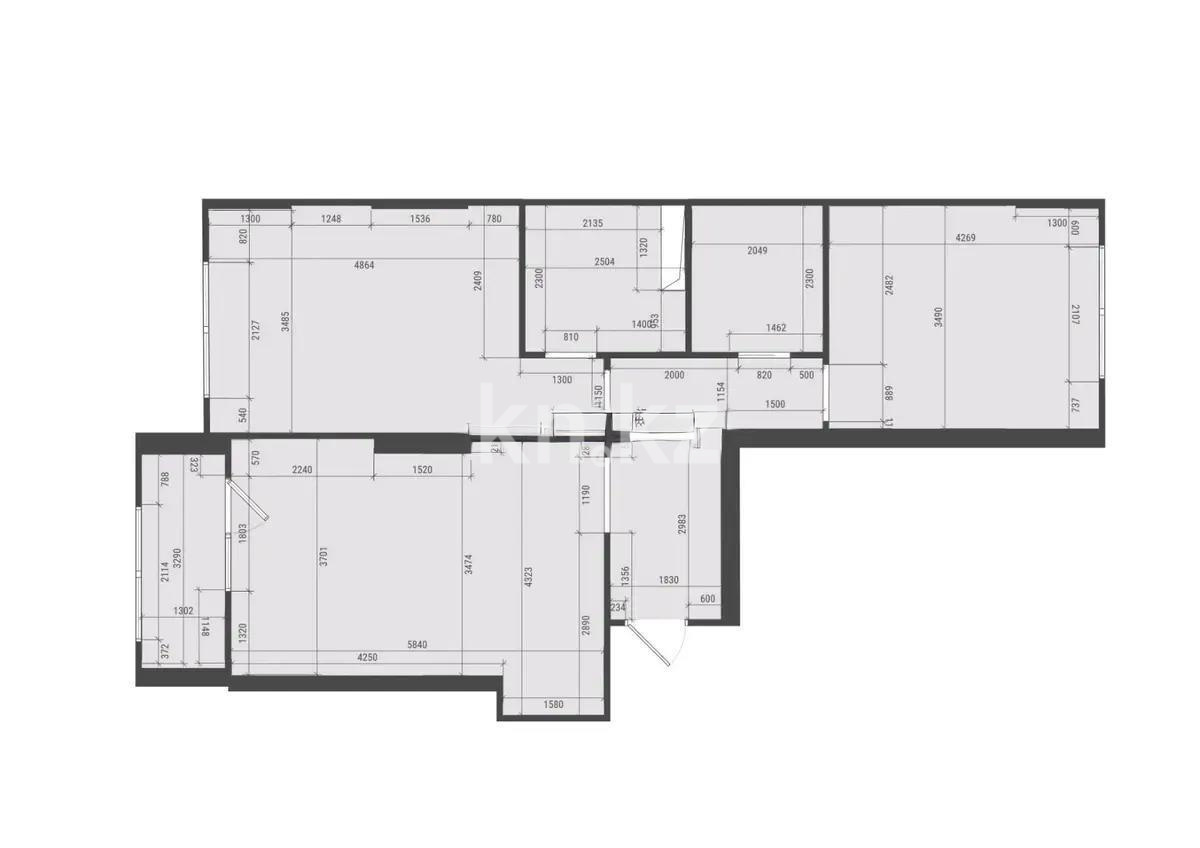 Продажа 3-комнатной квартиры, 77 м², пр. Улы Дала, дом  27/1 - Продажа квартир в Астане фото 1 из 1