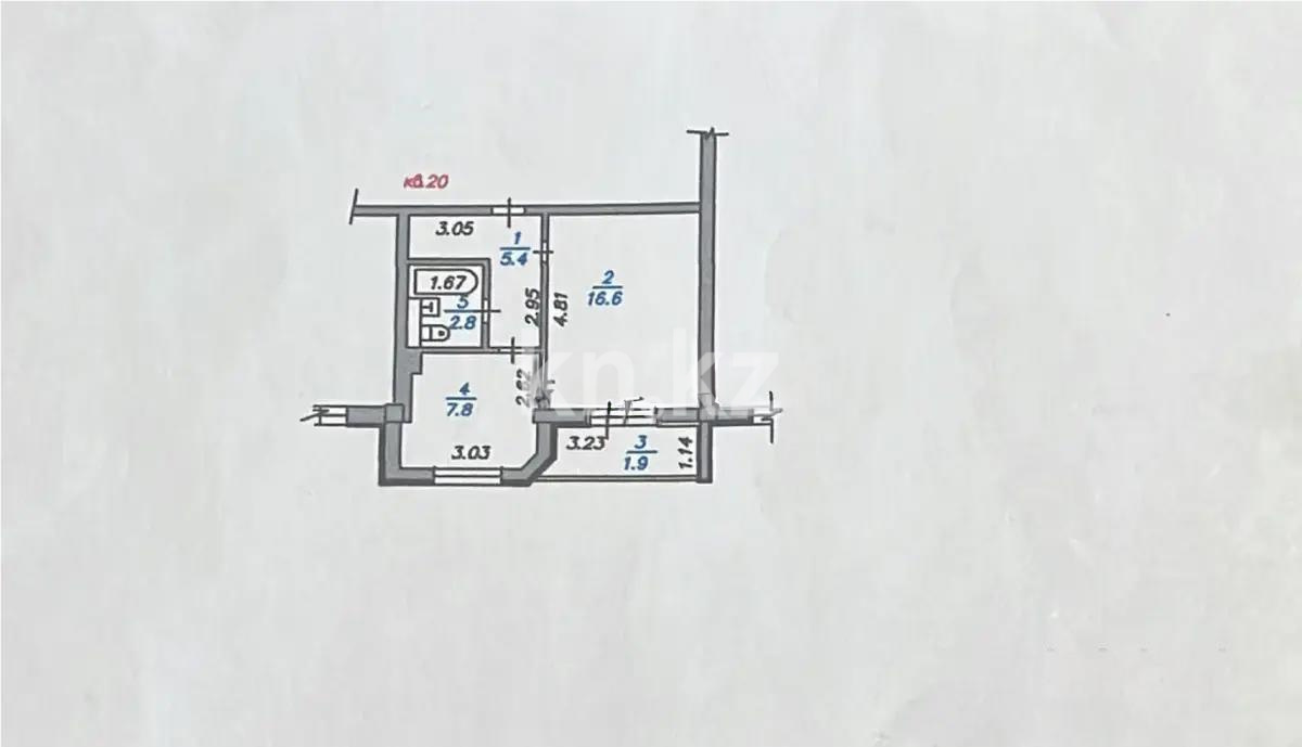 Продажа 1-комнатной квартиры, 34.5 м², ул. Северное Кольцо, дом  86/14 в Алматы - фото 5