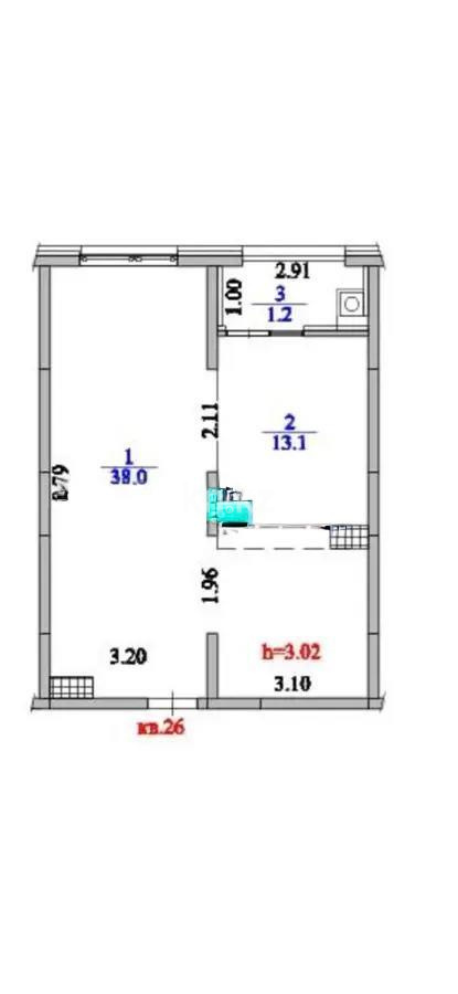 Продажа 2-комнатной квартиры, 54 м², ул. Халиуллина, дом  140/5 - Продажа квартир в Алматы фото 1 из 1