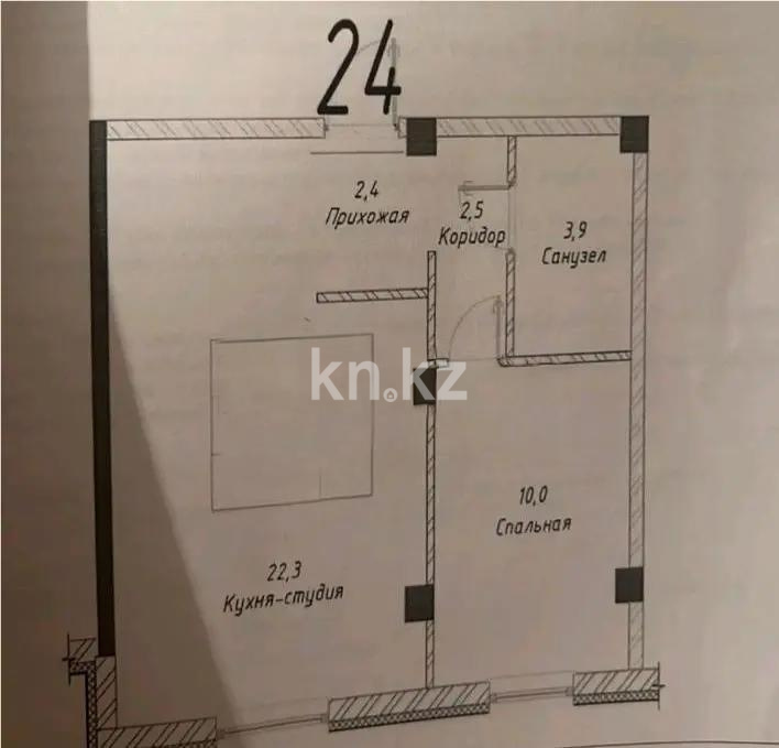 Продажа 2-комнатной квартиры, 41.1 м² - Продажа квартир в Алматы в Карасайском р-не фото 2 из 2