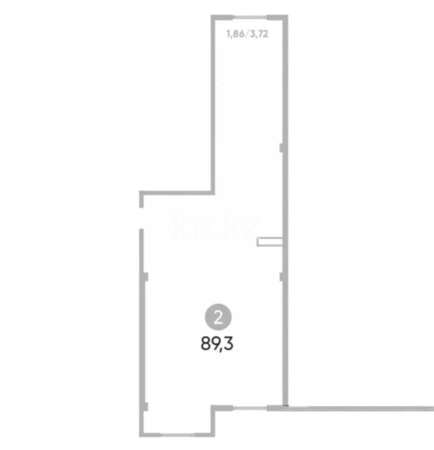 Продажа 3-комнатной квартиры, 89.3 м² в Алматы