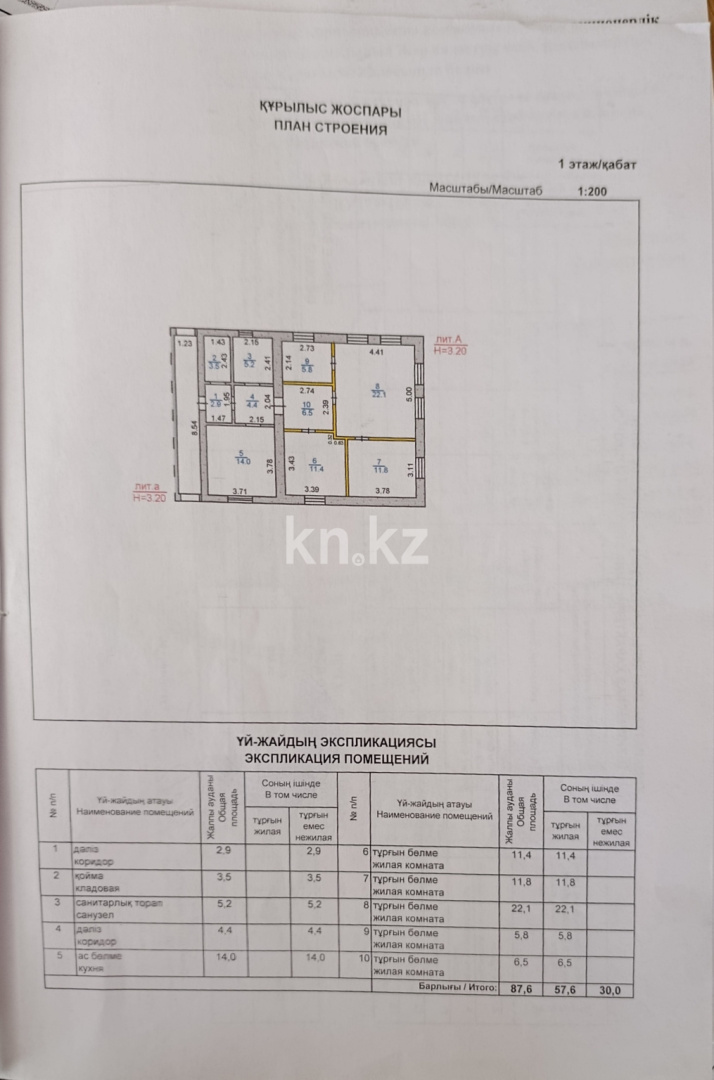 Продажа 4-комнатного дома, 225.6 м² - Продажа недвижимости в Казахстане - страница 15 фото 1 из 5