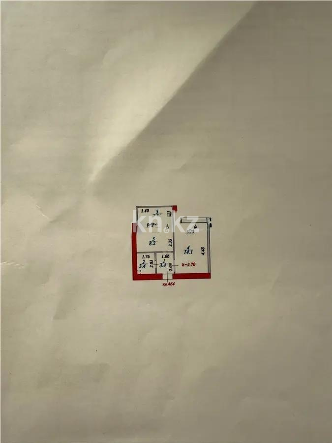 Продажа 1-комнатной квартиры, 31 м², ул. Болекпаева, дом  19 - Продажа  однокомнатных квартир в новостройках Астаны фото 4 из 4