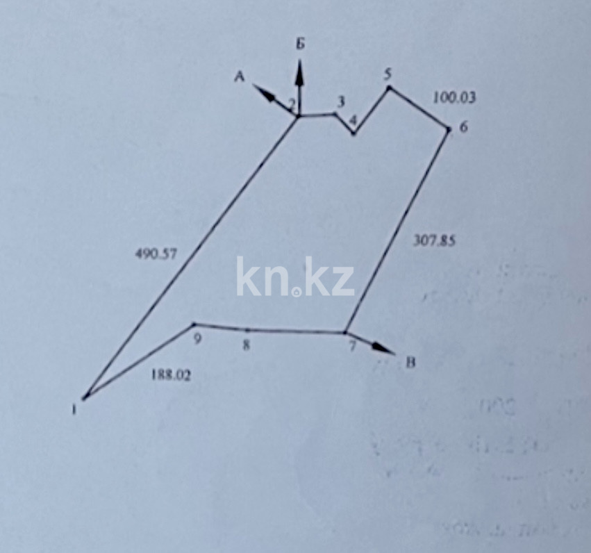 Продажа земельного участка, 7.87 га, мкр-н Голубые Пруды - Продажа земельных участков в Караганде фото 2 из 2