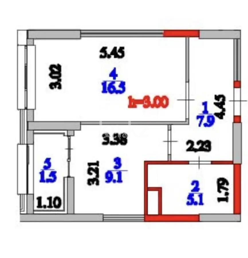 Продажа 1-комнатной квартиры, 40.1 м² в Астане - фото 4