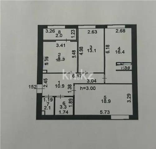 Продажа 3-комнатной квартиры, 79 м² - Продажа квартир в Астане - страница 11 фото 3 из 3