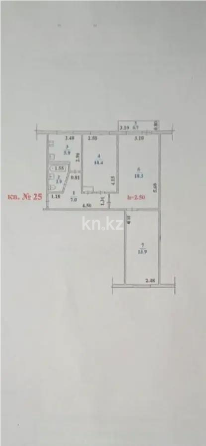 Продажа 3-комнатной квартиры, 60 м² в Алматы - фото 6