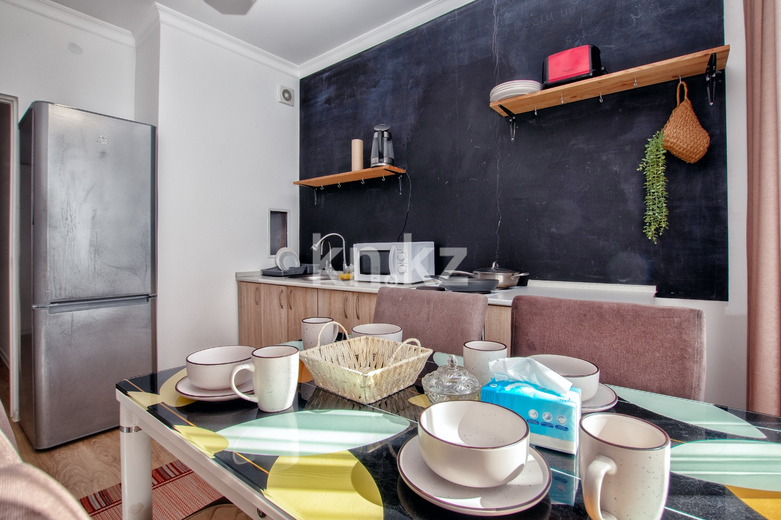 Аренда 2-комнатной квартиры посуточно, 56 м² - Аренда квартир посуточно в Астане фото 8 из 25