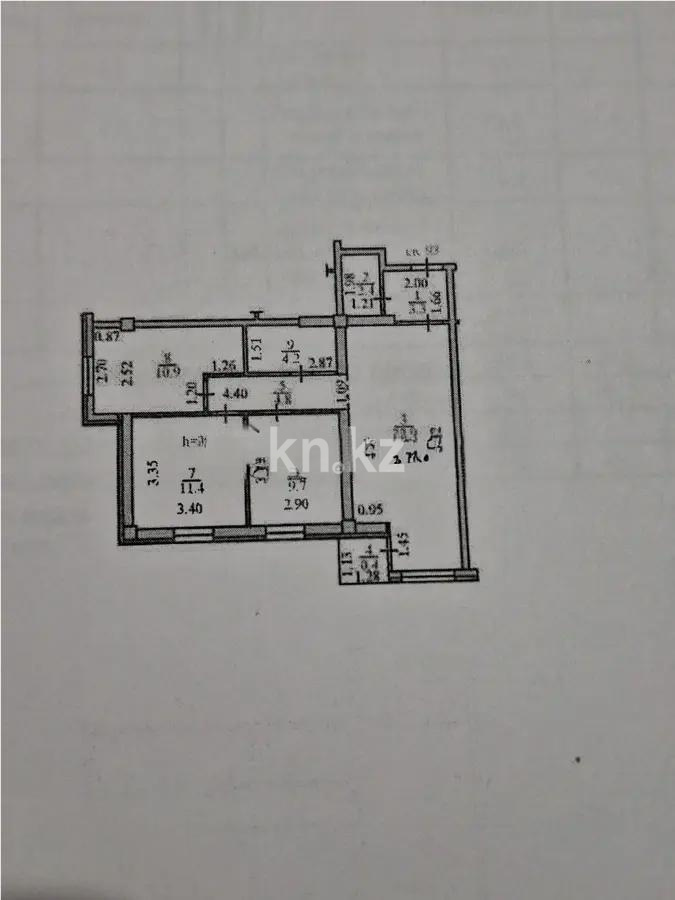 Продажа 3-комнатной квартиры, 70 м² - Продажа недвижимости в Алматы - страница 11 фото 1 из 1