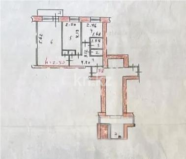 Продажа 2-комнатной квартиры, 44 м² - Недвижимость в Темиртау - страница 3 фото 8 из 9