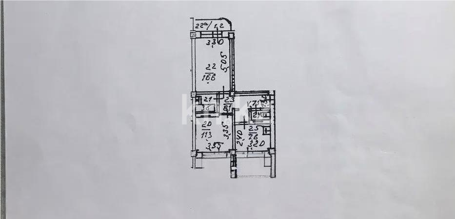 Продажа 2-комнатной квартиры, 54 м² - Продажа двухкомнатных квартир в кирпичном доме в Алматы - страница 3 фото 5 из 5