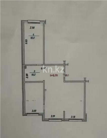 Продажа 3-комнатной квартиры, 91.9 м² - Продажа трехкомнатных квартир в Турксибском р-не Алматы фото 5 из 5